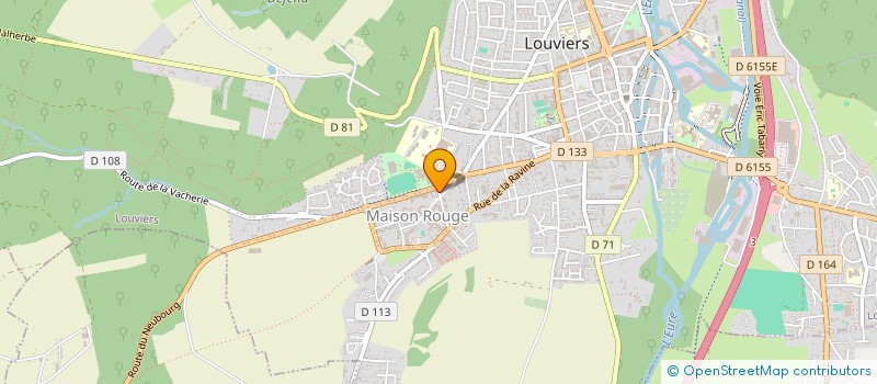 localisation de l'entreprise EL FARAH à LOUVIERS