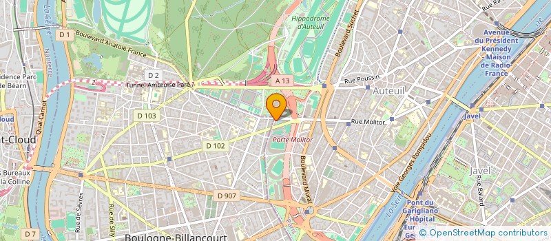 localisation de l'entreprise EL FARISSI à PARIS
