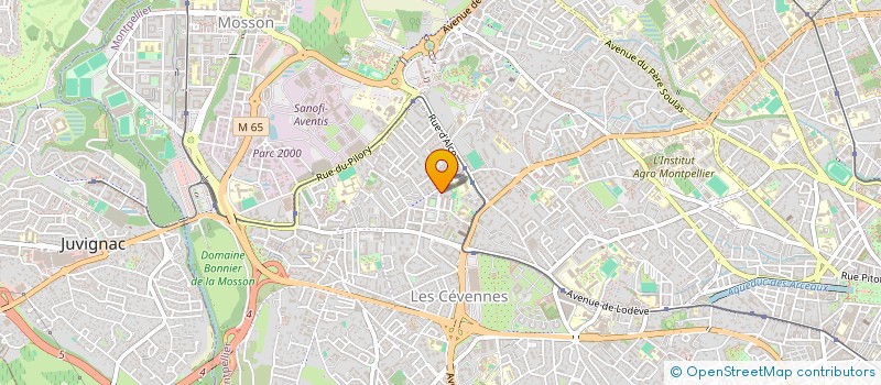 localisation de l'entreprise EL FASSI BOUCHERIE à MONTPELLIER
