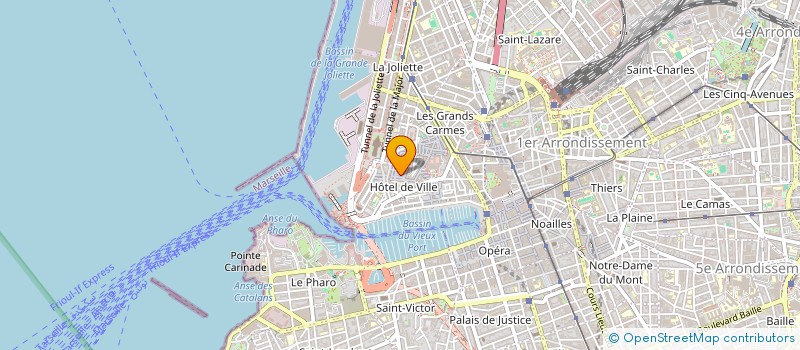 localisation de l'entreprise EL FASSY 12 RUE PORTE BAUSSENQUE à MARSEILLE