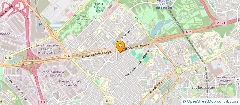 localisation de l'entreprise EL FATH à AULNAY-SOUS-BOIS