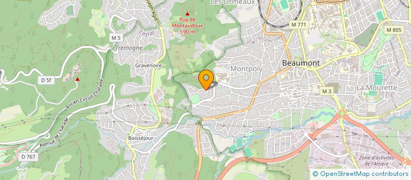 localisation de l'entreprise EL FENIX  BEAUMONT