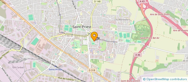 localisation de l'entreprise EL FERCHICHI INST VENTIL ASPI CLIMAT à SAINT-PRIEST