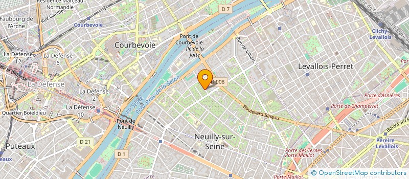 localisation de l'entreprise EL FINANCES à NEUILLY-SUR-SEINE