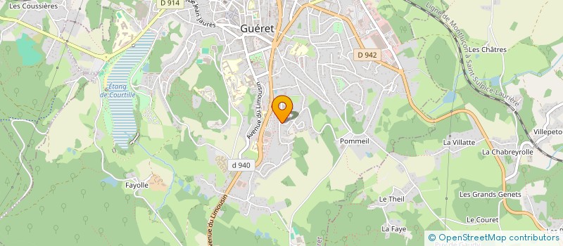 localisation de l'entreprise EL FOGOLAR DEL MONPY à SAINT-SULPICE-LE-GUERETOIS