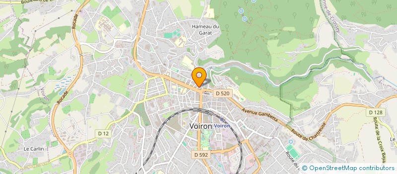 localisation de l'entreprise EL FORMATOR STUDIO à VOIRON
