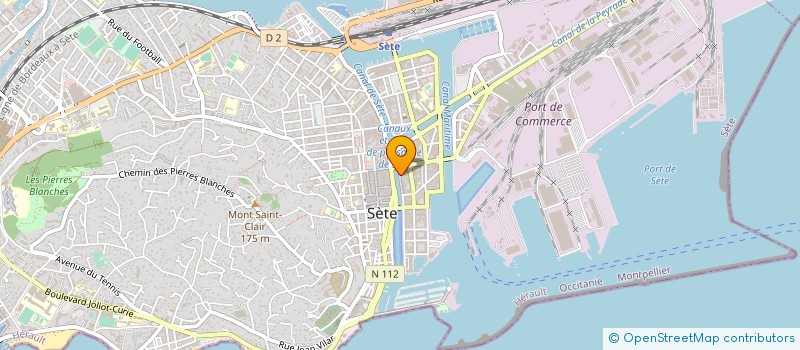 localisation de l'entreprise EL FUEGO à SETE
