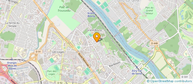 localisation de l'entreprise EL FURQUAN à EVRY-COURCOURONNES