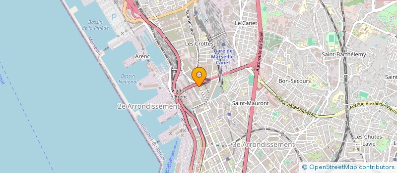 localisation de l'entreprise EL-GAADA à MARSEILLE