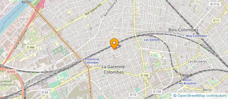 localisation de l'entreprise EL GAMAL à LA GARENNE-COLOMBES