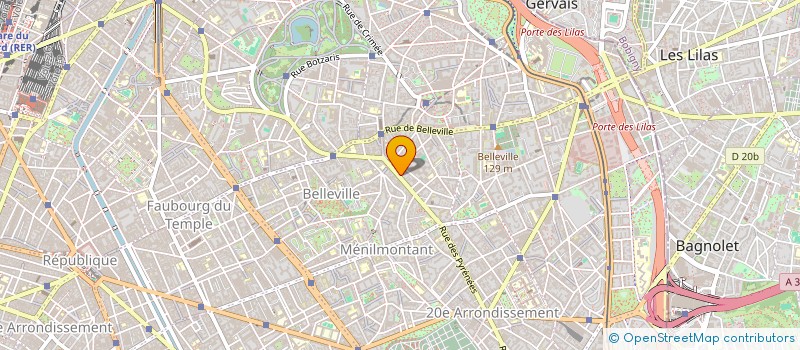 localisation de l'entreprise EL GAO  PARIS