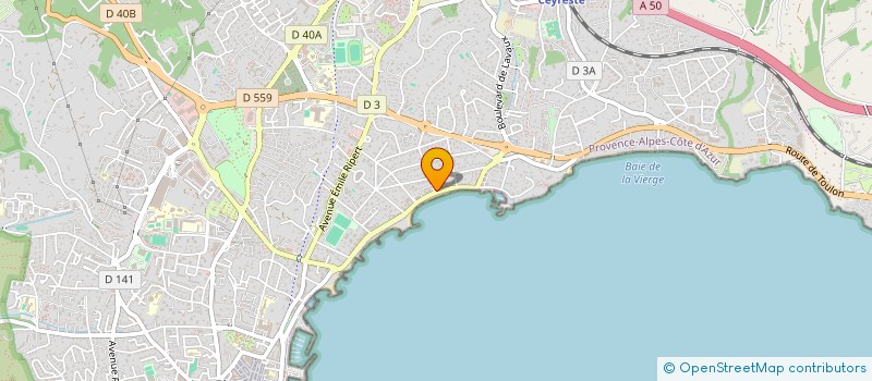 localisation de l'entreprise EL GARA à LA CIOTAT