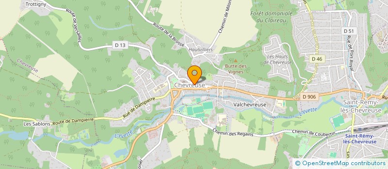 localisation de l'entreprise EL GEKO & CO  CHEVREUSE