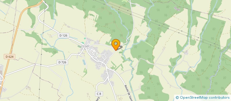 localisation de l'entreprise EL GHARRAFI IMMO  ISSEL