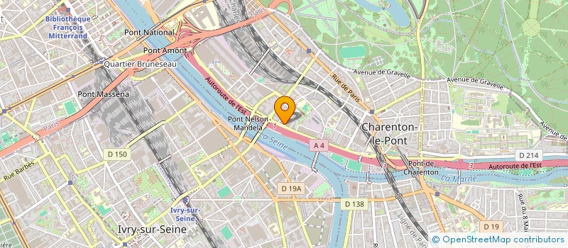 localisation de l'entreprise EL GHAZI FRERES  CHARENTON-LE-PONT