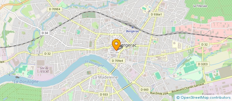 localisation de l'entreprise EL GRECO à BERGERAC