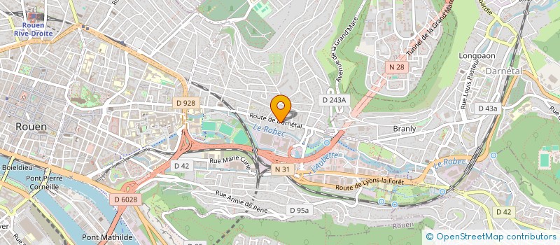 localisation de l'entreprise EL GRIFO à ROUEN