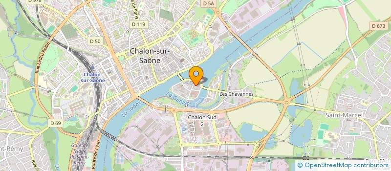 localisation de l'entreprise EL GRINGO DE CHALON à CHALON-SUR-SAONE