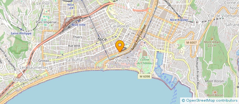 localisation de l'entreprise EL GUSTO  NICE