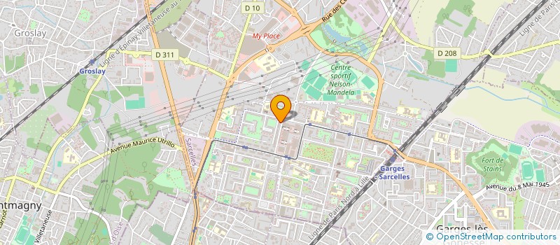 localisation de l'entreprise EL GUY à SARCELLES