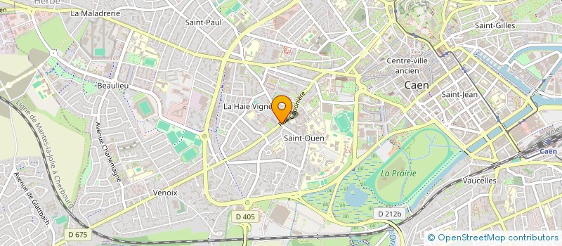 localisation de l'entreprise EL HABTI à CAEN