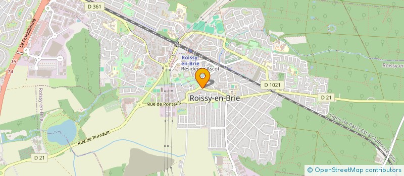 localisation de l'entreprise EL HAFED TAXI  ROISSY-EN-BRIE