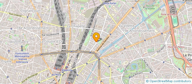 localisation de l'entreprise EL HAFIDI  PARIS