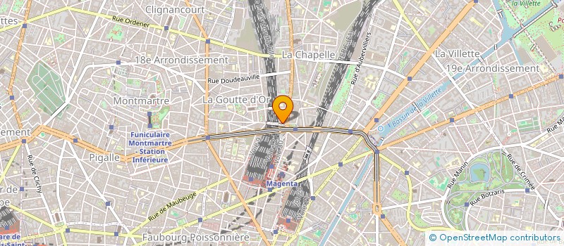 localisation de l'entreprise EL HANA à PARIS