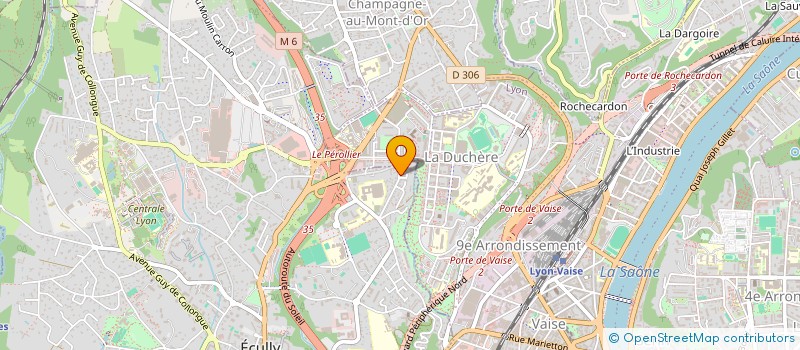 localisation de l'entreprise EL HANA à ECULLY