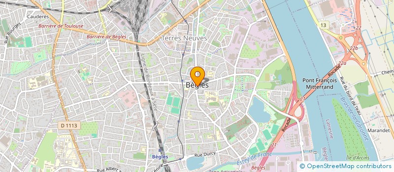 localisation de l'entreprise EL HANA  BEGLES