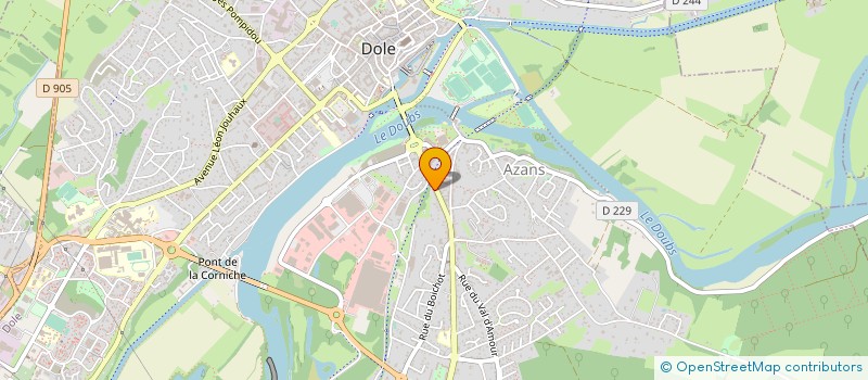 localisation de l'entreprise EL HARCHI  SERRE-LES-SAPINS