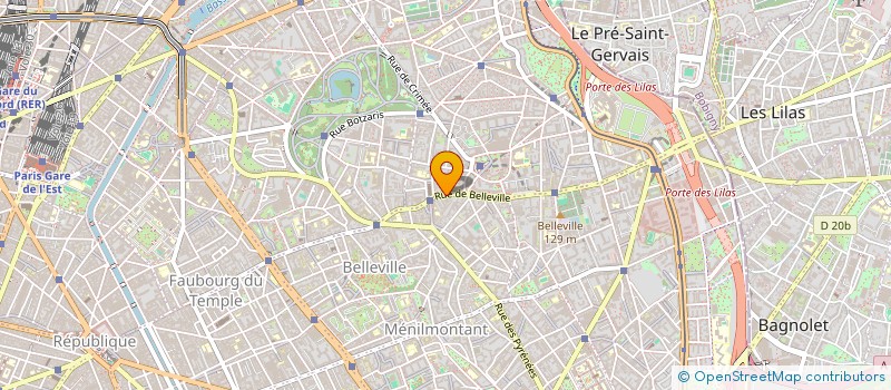 localisation de l'entreprise EL HASSAMI BRAHIM ET FAKIRI M  PARIS