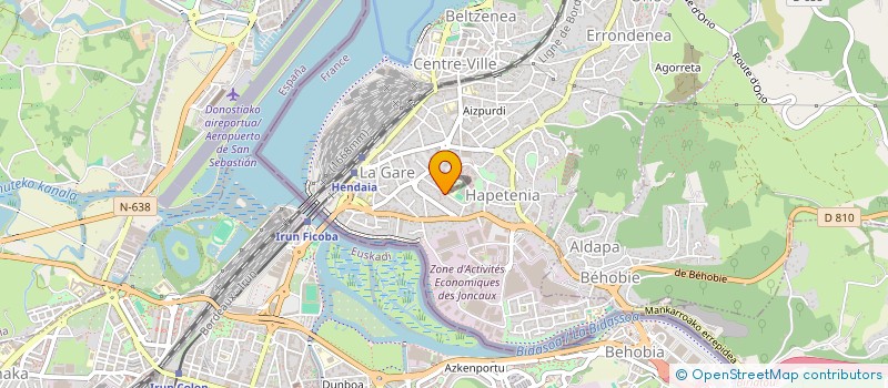 localisation de l'entreprise EL HEN ELECTRICITE SARL à HENDAYE