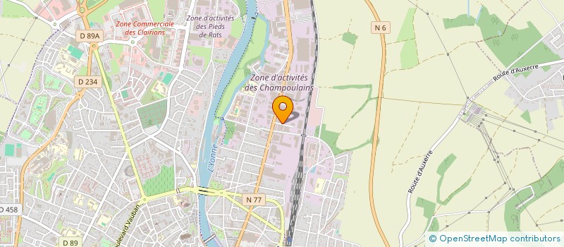 localisation de l'entreprise EL HILALE à AUXERRE