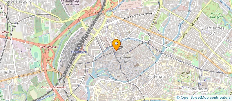 localisation de l'entreprise EL HOLDING  STRASBOURG