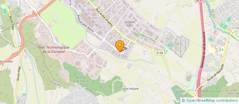 localisation de l'entreprise EL HOLDING à AIX-EN-PROVENCE