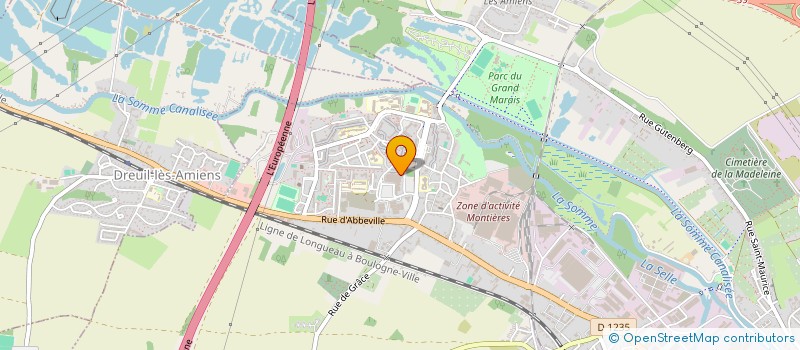 localisation de l'entreprise EL IDRISSI à AMIENS