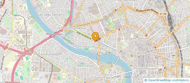 localisation de l'entreprise EL IHCEN à TOULOUSE