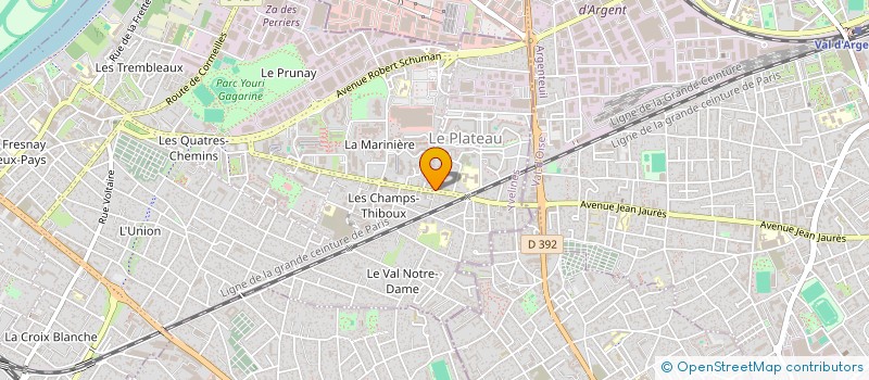 localisation de l'entreprise EL JADIDA  SARTROUVILLE