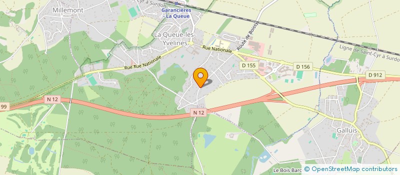 localisation de l'entreprise EL JAMI CONSULTING  LA QUEUE-LES-YVELINES