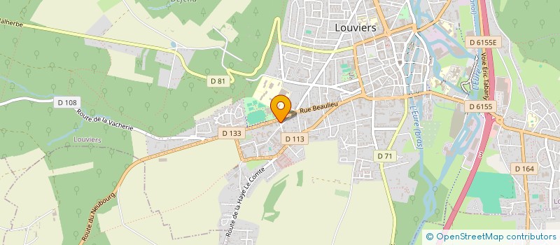 localisation de l'entreprise EL JASFAN à LOUVIERS