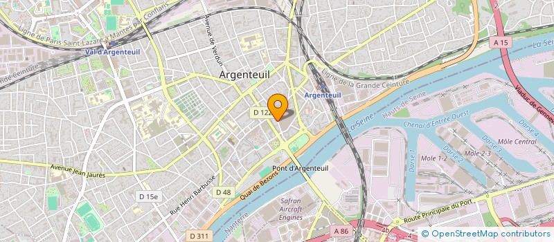 localisation de l'entreprise EL-JAWAD  ARGENTEUIL