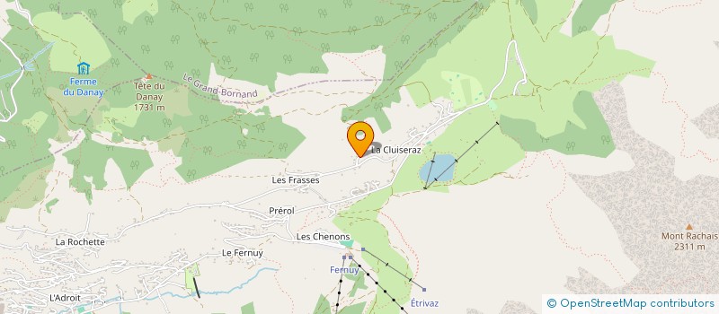 localisation de l'entreprise EL JOBEBO à LA CLUSAZ
