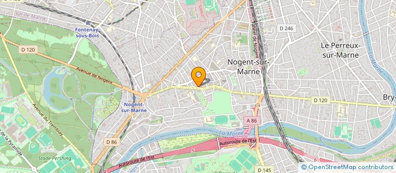 localisation de l'entreprise EL JURDI-NOEL  NOGENT-SUR-MARNE