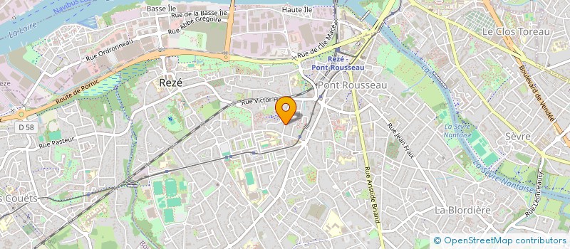 localisation de l'entreprise EL KACEM  REZE