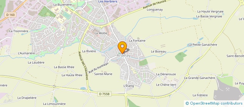 localisation de l'entreprise EL KAP à LES HERBIERS