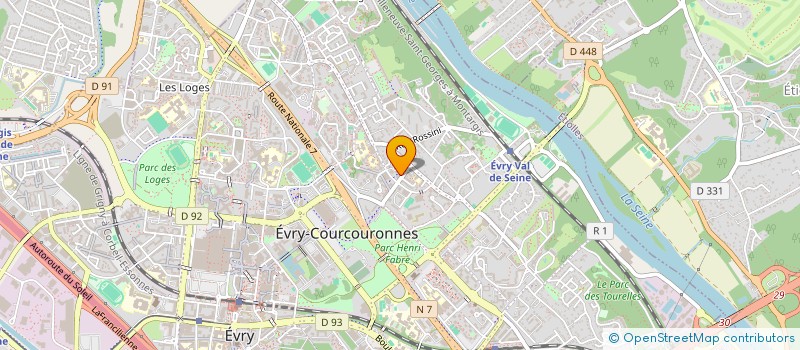 localisation de l'entreprise EL KARAMA à EVRY-COURCOURONNES