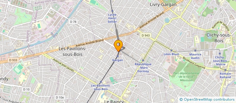 localisation de l'entreprise EL KAWTAR à LES PAVILLONS-SOUS-BOIS