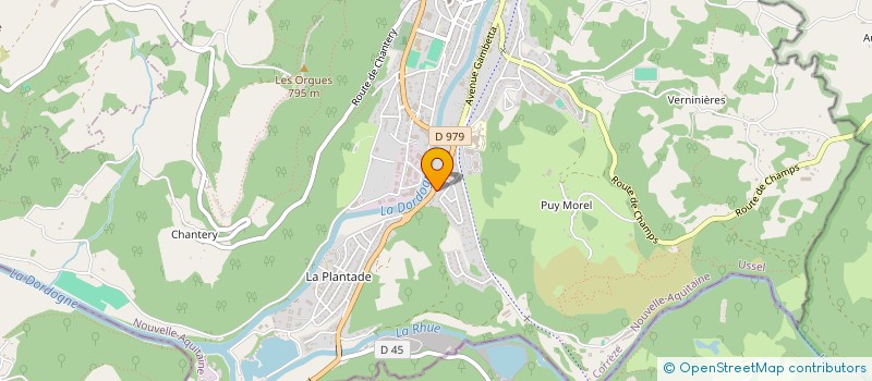 localisation de l'entreprise EL KBAB  BORT-LES-ORGUES