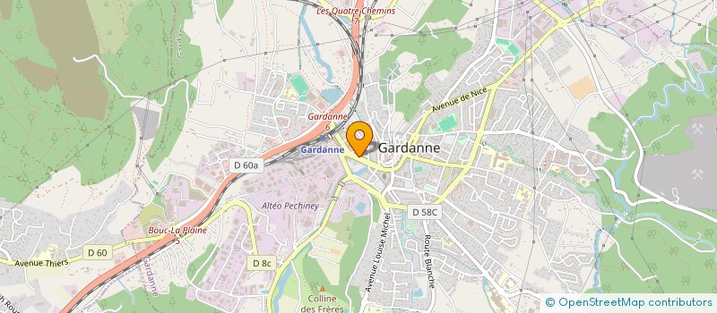 localisation de l'entreprise EL KHER à GARDANNE